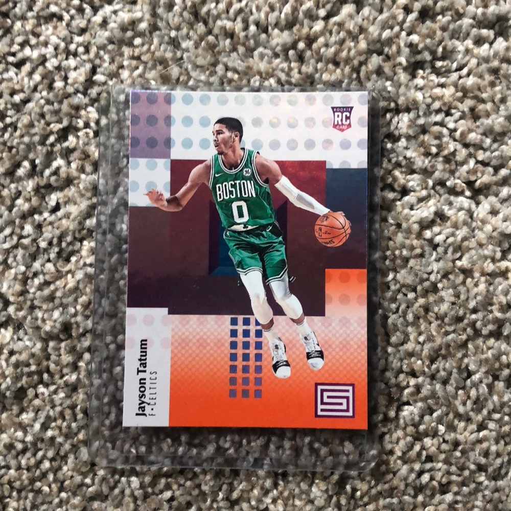 Jason Tatum Rookie card in great condition